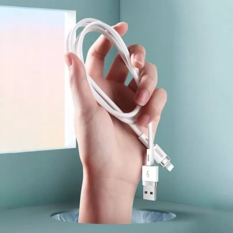 Joyroom Lightning do USB-A Kabel 2.4A 1.2m Czarny (S-1224N2)