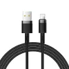 Joyroom Lightning do USB-A Kabel 2.4A 1.2m Czarny (S-1224N2)