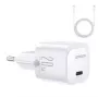 Joyroom Mini USB-C Charger 20W PD z kablem USB-C na Lightning - Biały JR-TCF02