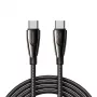 JOYROOM Pioneer 240W USB-C do USB-C Kabel SA31-CC5 1.2m Czarny