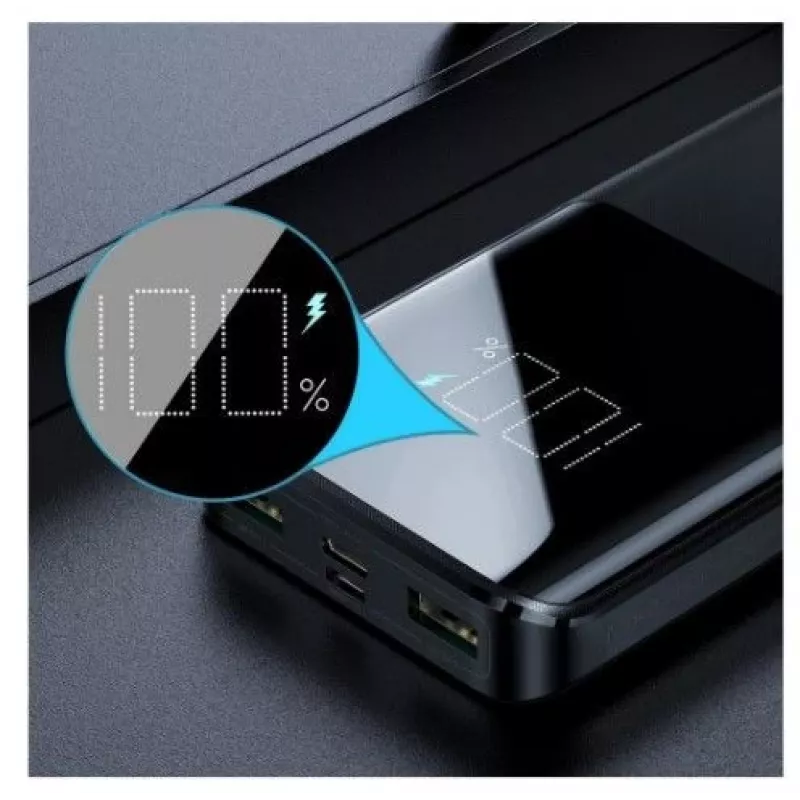 Joyroom Powerbank 15W 10000mAh PD QC3.0 AFC Czarny (JR-T013)