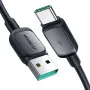 JOYROOM S-AC027A141B 1,2 m USB-A do Lightning, kabel pleciony, czarny