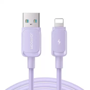 JOYROOM S-AL012A14 2.4A USB to Lightning Cable 1.2m Purple