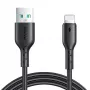 Joyroom SA26-AL3 USB-A do Lightning Flash Charge Kabel, 3A, 1m, Czarny