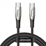 JOYROOM Star-Light USB-C do USB-C Kabel SA27-CC5 1.2m Czarny 100W