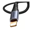 JOYROOM SY-A06 Lightning do 3.5mm Audio Converter Cable, 1.2m, Czarny