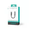 Joyroom SY-C01 USB-C na 3.5mm Adapter Audio z Ładowaniem 60W PD, 0.14m, Czarny