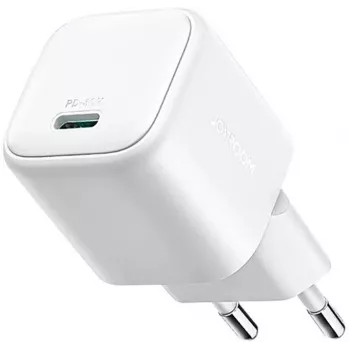 Joyroom Travel Charger Mini GaN Fast Charger Type-C, PD 30W, Biały (JR-TCG15)