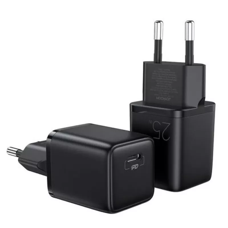 Joyroom Travel Charger Mini Type-C, PPS, PD 25W, Czarny EU (L-P251)
