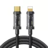 Joyroom Type-C do Lightning A10 Series Szybki Kabel Ładujący PD 20W, 1.2m, Czarny (S-CL020A12)