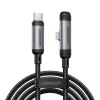JOYROOM Type-C do Lightning EnjoyX Series Kabel 90° A56, 30W, 480Mbps, 1.2m, Czarny (S-A56)