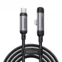 JOYROOM Type-C do Lightning EnjoyX Series Kabel 90° A56, 30W, 480Mbps, 1.2m, Czarny (S-A56)
