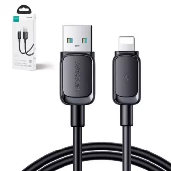 Joyroom USB-A do Lightning Kabel Multi-Color Series A14, 480Mbps, 2.4A, 1.2m, Czarny (S-AL012A14B)