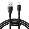 Joyroom USB-A do Lightning Kabel Starry Series, 480 Mbps, 3A, 1m, Czarny (SA32-AL3)
