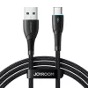 JOYROOM USB-A do USB-C Kabel Seria Starry, 480 Mbps, 3A, 1m, Czarny (SA32-AC3)
