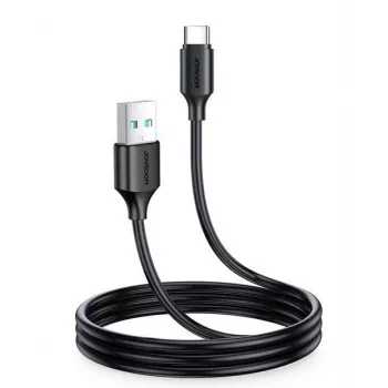 Joyroom USB-A do USB-C Kabel do ładowania i transmisji danych 3A 1m Czarny