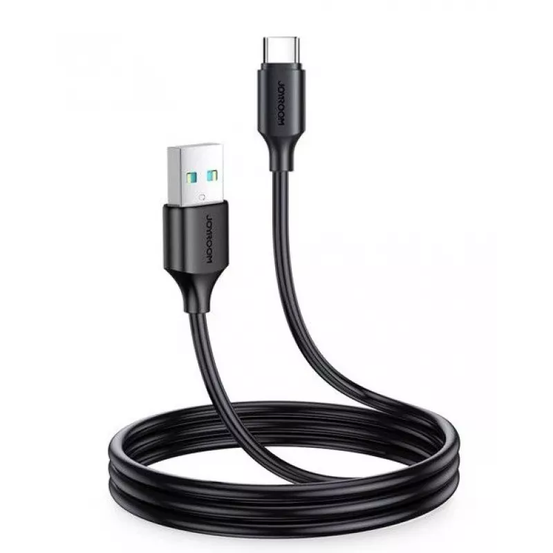 Joyroom USB-A do USB-C Kabel do ładowania i transmisji danych 3A 1m Czarny