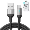JOYROOM USB-A do USB-C kabel danych, 3A, 1,2 m, czarny (S-UC027A10)