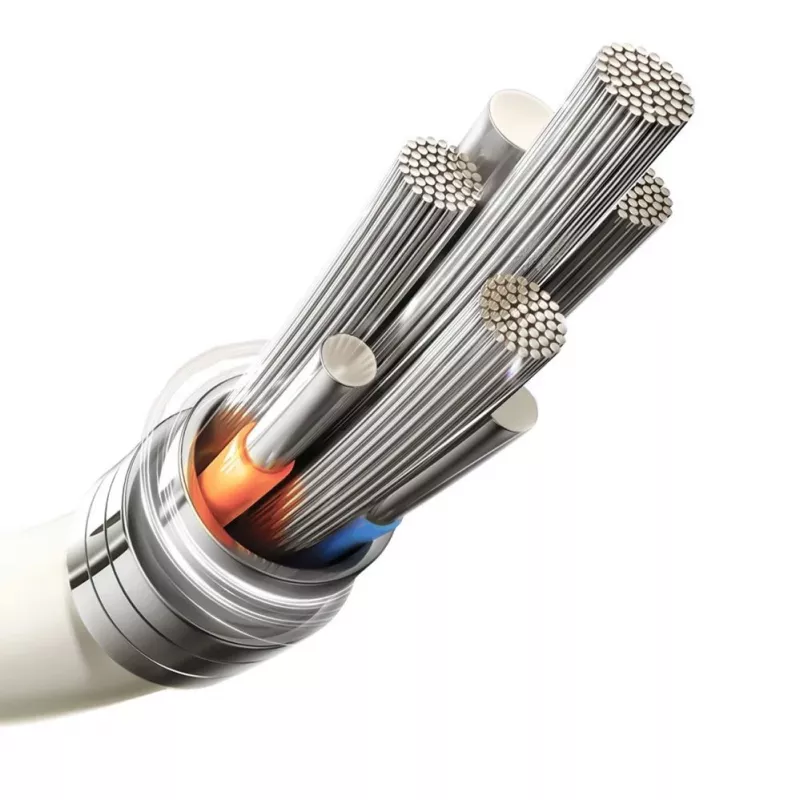 Przewód Joyroom USB-C na Lightning 1,2m Biały Certyfikat MFi Ładowanie szybkie 20W PD