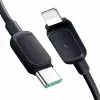 JOYROOM USB-C do Lightning Kabel Multi-Color Series A14, 20W, 480 Mbps, 1.2 m, Czarny (S-CL020A111B)