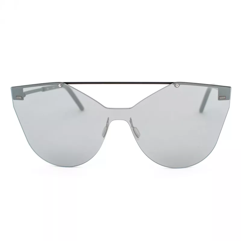 Okulary przeciwsłoneczne damskie JPLUS JP3049S-01 - ochrona UV400, soczewka 135 mm, zausznik 145 mm