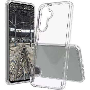 JT Berlin BackCase Pankow Clear do Samsung Galaxy A36 5G - Przezroczyste etui TPU z amortyzacją wstrząsów 11172
