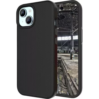 Etui JT Berlin BackCase Pankow Solid MagSafe dla Apple iPhone 15 - czarny 11104