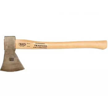 JUCO 33007 Toporek - głowica z kutej stali węglowej 600 g, drewniany trzonek 360 mm