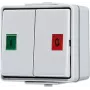 JUNG 639W Wkład przycisku dzwonkowego, 1-biegunowy NO, 10A 250V, biały