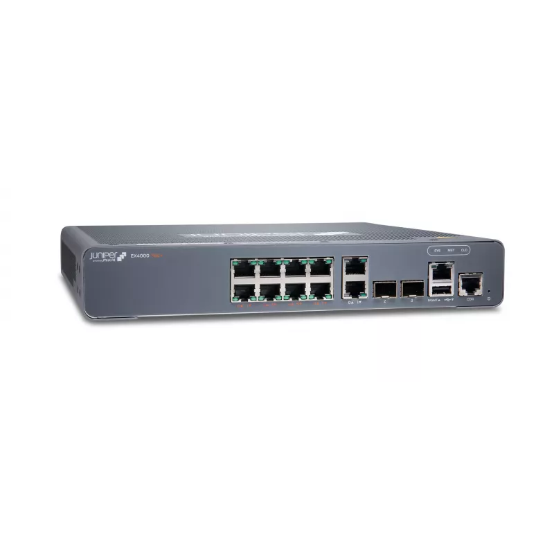 Juniper EX Series EX4000-8P - Switch - L3 - zarządzalny - 8 x 10/100/1000 (PoE+)