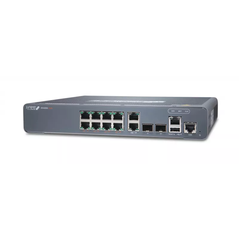 Juniper EX Series EX4000-8P - Switch - L3 - zarządzalny - 8 x 10/100/1000 (PoE+)