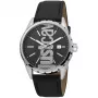 JUST CAVALLI MAN JC1G082L0085 Zegarek Kwarcowy Analogowy 42mm Niebieska Tarcza Niebieski Pasek Skórzany