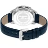 Zegarek JUST CAVALLI MAN JC1G175L0225 42mm Niebieska Tarcza Skórzany Pasek Kwarcowy