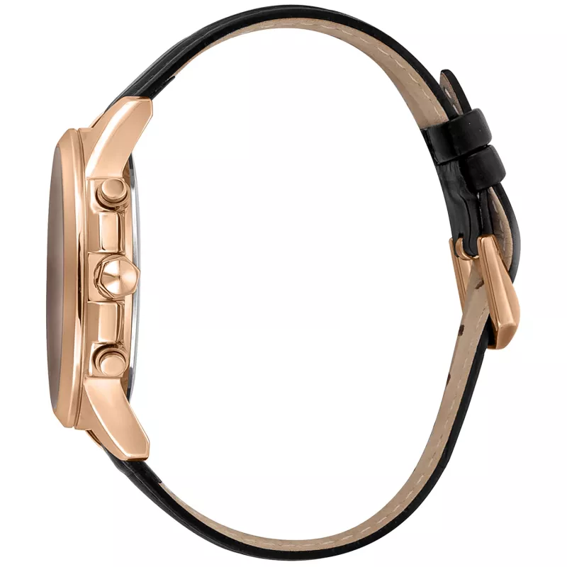 Zegarek Just Cavalli Man JC1G175L0235 42mm Niebieska Tarcza Skórzany Pasek