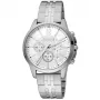 JUST CAVALLI MAN JC1G175M0255 Zegarek analogowy kwarcowy 42mm Stal nierdzewna Bransoleta mesh Czarna tarcza