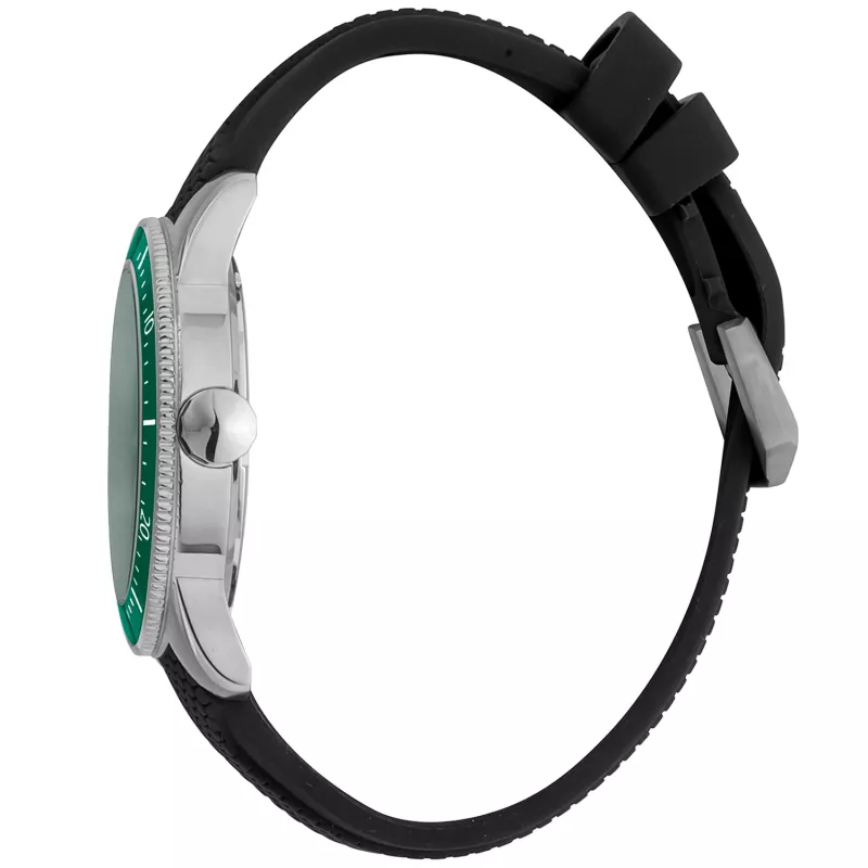 Zegarek JUST CAVALLI MAN JC1G179P0015 42mm Kwarcowy Analogowy - Czarna Tarcza, Skórzany Pasek
