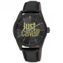Zegarek JUST CAVALLI MAN JC1G207L0035 42mm Niebieska Tarcza Skórzany Pasek