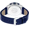 Zegarek JUST CAVALLI MAN JC1G214L0045 44mm Niebieska Tarcza Skórzany Pasek