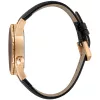 JUST CAVALLI MAN JC1G217L0035 Zegarek Kwarcowy Analogowy 42mm Czarna Tarcza Stalowa Koperta Czarny Skórzany Pasek