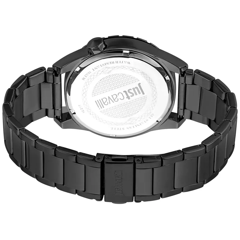 Zegarek JUST CAVALLI MAN JC1G217M0085 42mm ze stali nierdzewnej, kwarcowy