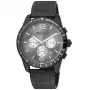 Zegarek JUST CAVALLI MAN JC1G204M0065 44mm Niebieska Tarcza Stalowa Bransoleta Mesh