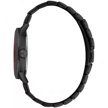 Zegarek JUST CAVALLI MAN JC1G216M0065 42mm Czarna Tarcza Skórzany Pasek Kwarcowy