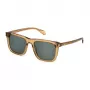 Just Cavalli Męskie Okulary Przeciwsłoneczne Prostokątne SJC035-540913 Czarny/Szary 54mm