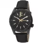 Zegarek męski Just Cavalli JC1G217L0045 42mm Czarna tarcza Pasek skórzany