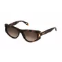 JUST CAVALLI Unisex Okulary Przeciwsłoneczne SJC034-5509AJ Havana Oprawka Plastikowa Brązowe Szkła Gradient 55/17/140 mm
