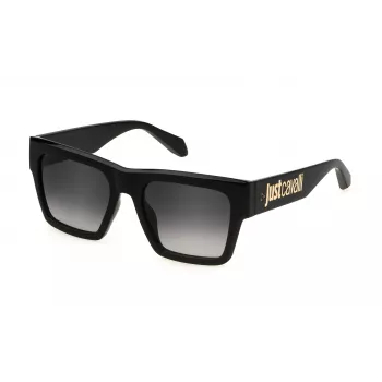 JUST CAVALLI Unisex Sunglasses SJC038-540Z42 Havana Brown Rectangular 54mm