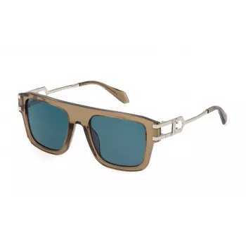 Okulary przeciwsłoneczne unisex JUST CAVALLI SJC096-5309X8 Havana Acetate Grey Gradient 53mm