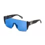 JUST CAVALLI Unisex Okulary Przeciwsłoneczne SJC112-990722 - Ochrona UV400, Oprawka Full-Rim, Soczewka 99 mm