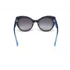 JUST CAVALLI WOMAN JC789S-55B Okulary przeciwsłoneczne Motyl Havana Brązowy Gradient 55/21/140 mm