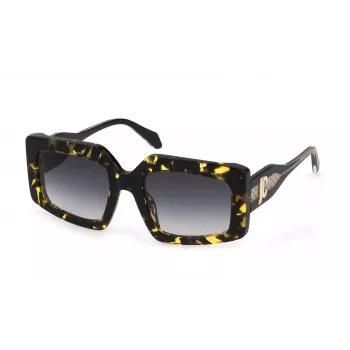 JUST CAVALLI Damskie Okulary Przeciwsłoneczne Kocie Oko SJC020V540709 Havana/Brown Gradient 54mm